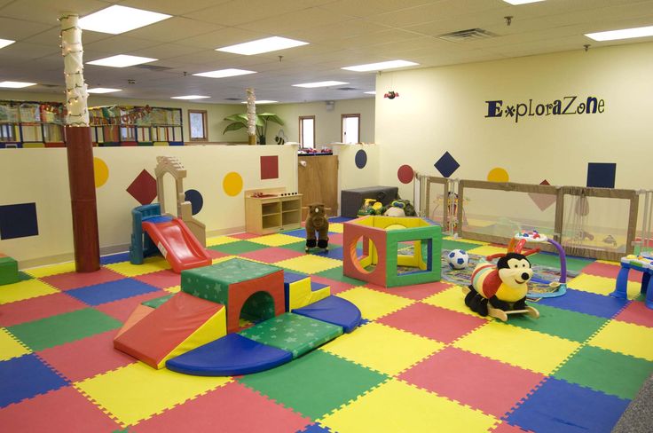 Kids play area Rubber tiles