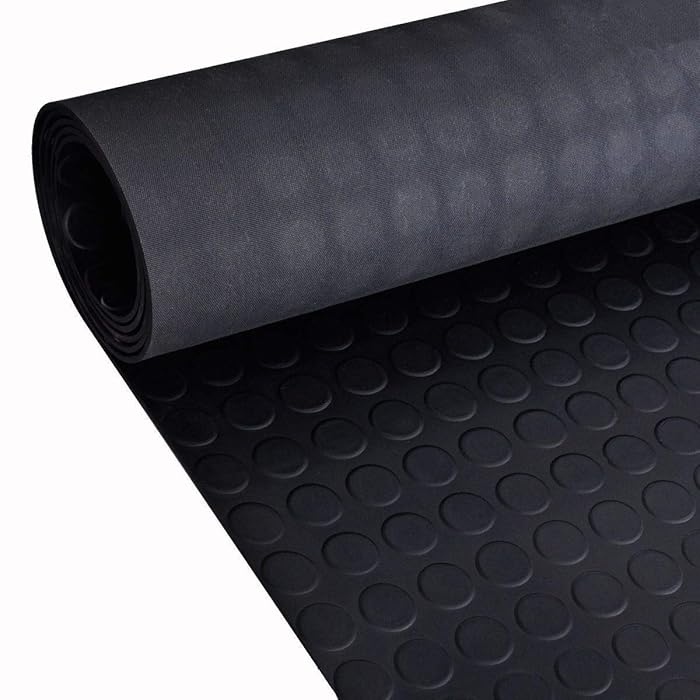 Rubber coin mat
