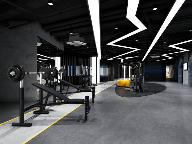Gym Rubber flooring