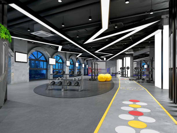 Gym Rubber flooring