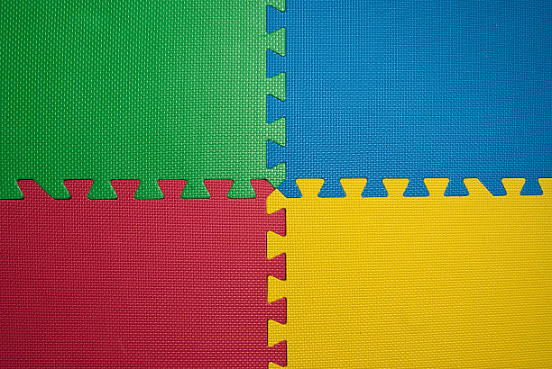 Kids play area Rubber tiles