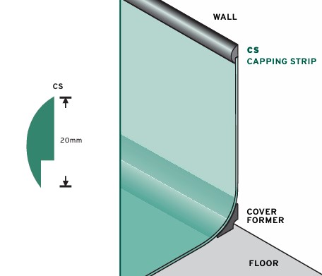 Capping strip