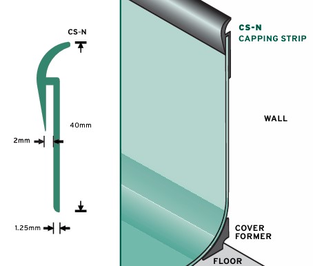Capping strip