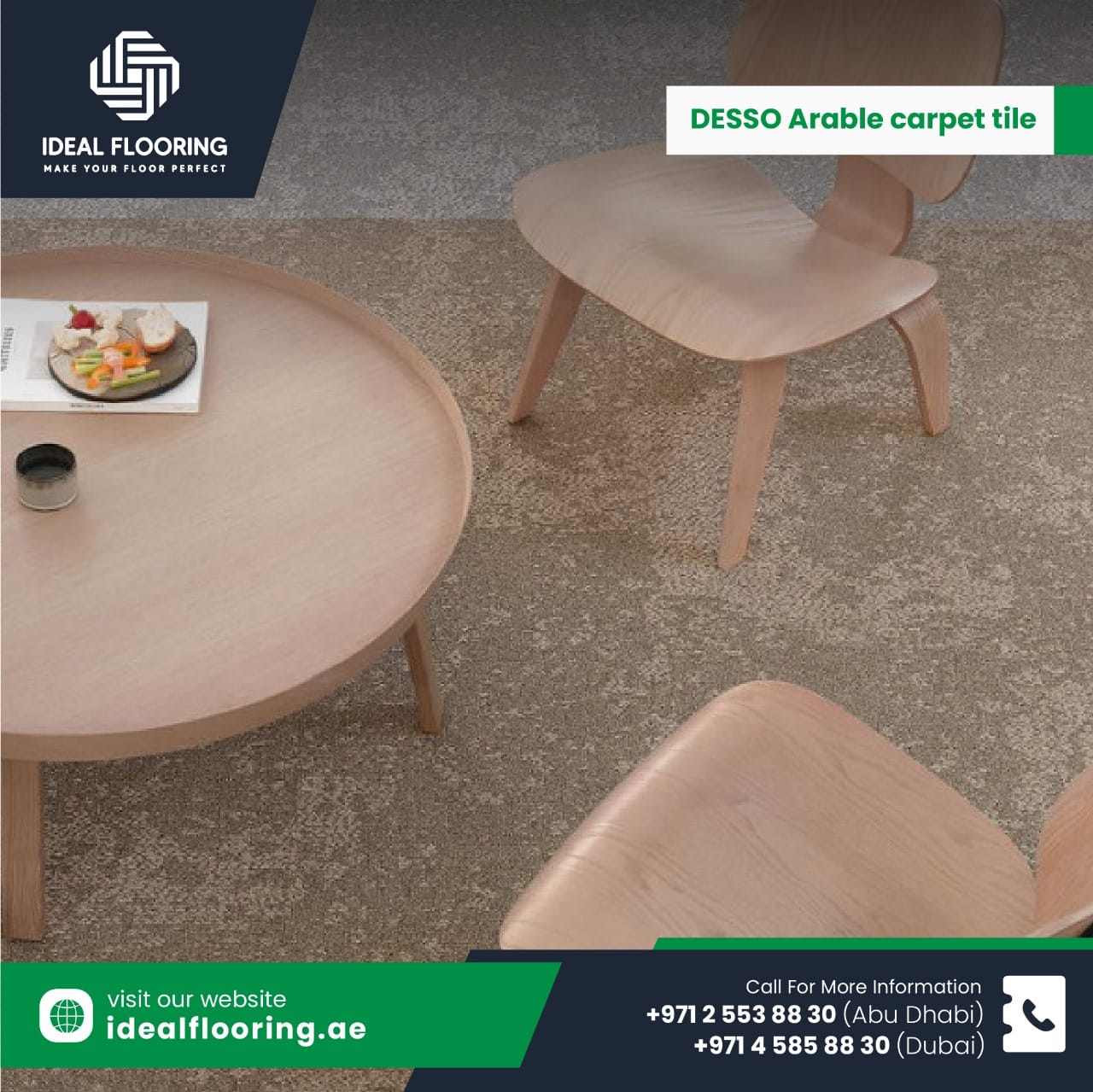 DESSO Arable carpet tile